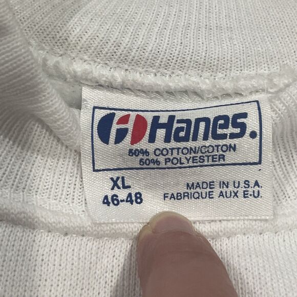 Vintage Operation Desert Storm Mens Sweatshirt Extra Large White 1991 90s USA - Picture 6 of 9